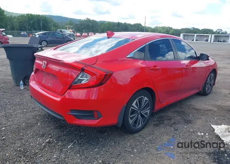 2017 Honda Civic Ex-T z USA, uszkodzony, nr VIN 2HGFC1F34HH643422